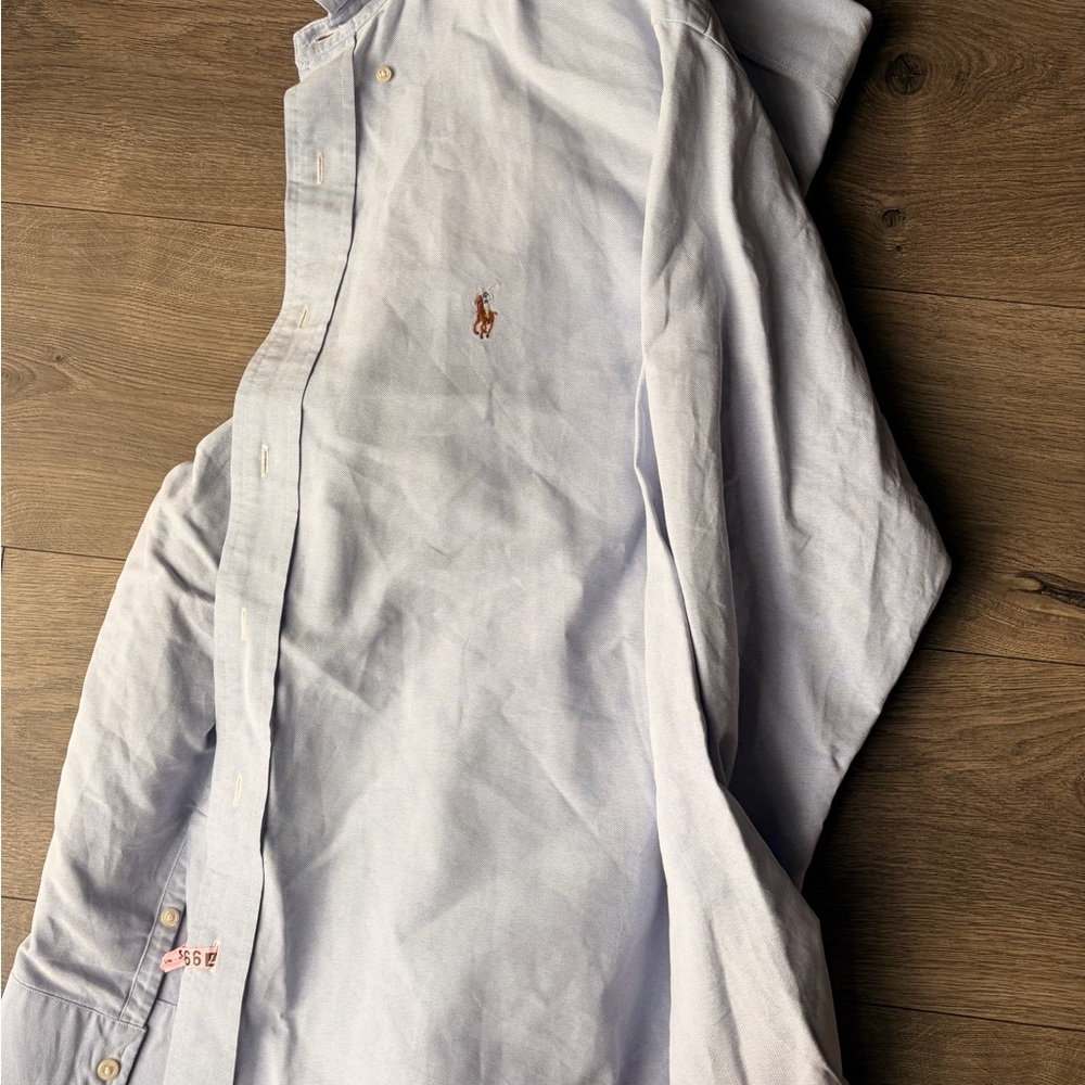 Ralph Lauren Light Blue Casual Button Down Shirt